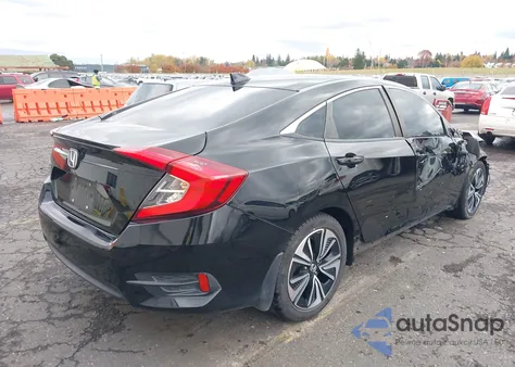 2017 Honda Civic Ex-T из США, поврежденный, VIN 2HGFC1F31HH656015